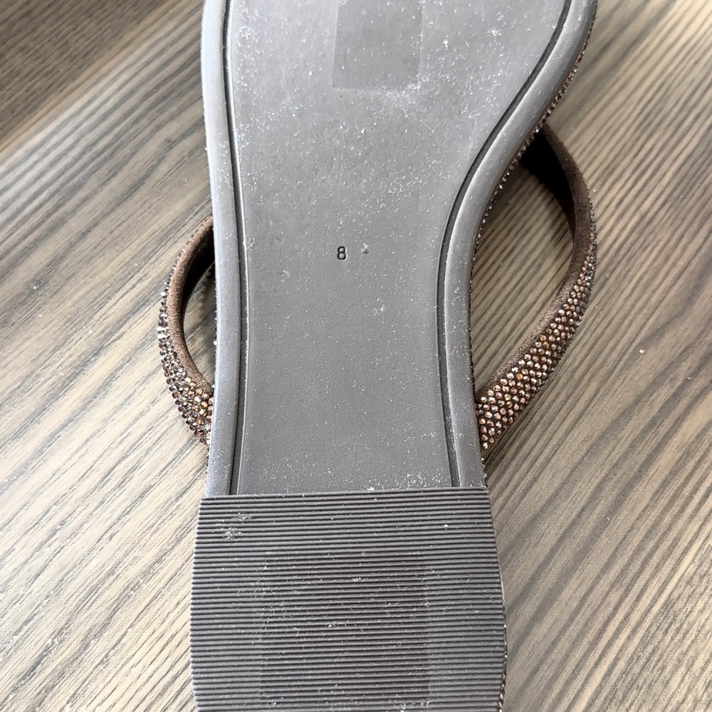 Tory Burch Brown Studded Sandals - Picture 4 of 4
